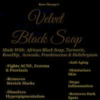 Image 2 of Velvet BLACK SOAP 