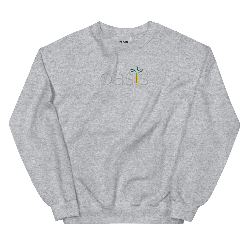 NICS - OASIS Logo - Crewneck - Grey or Black or Green 