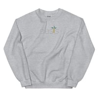 Image 3 of NICS - OASIS Logo - Crewneck - Grey or Black or Green 