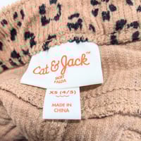 Image 6 of Cat & Jack Girls Leopard Print Corduroy Skirt