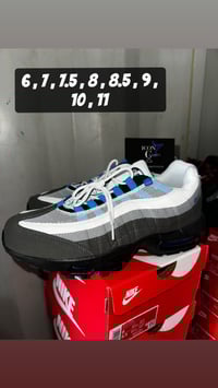 Nike 95s White Blue
