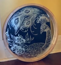 Image 1 of Peacock mirror 