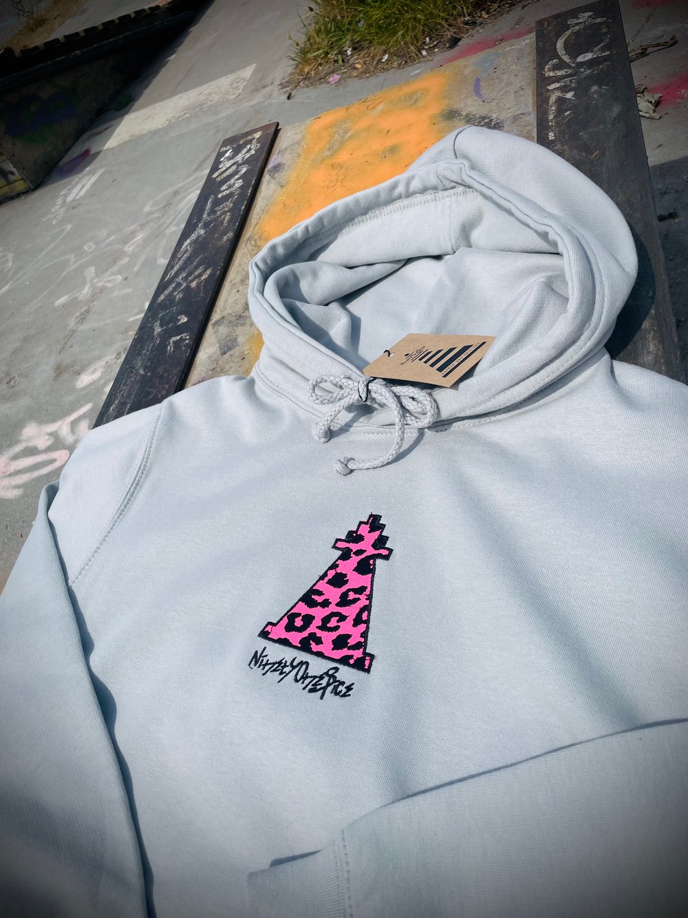 Image of Moon Grey Leopard Hoody