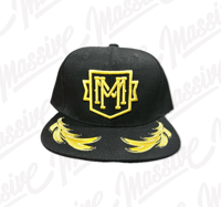 Image 2 of Banana Leaf Crest Snapback