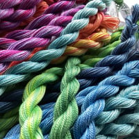 Image 1 of Fine cotton thread skein