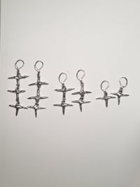Image 5 of spiky earrings 
