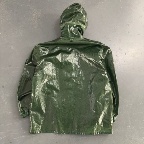 Image of 1992 / 1993 Stone Island Glazed Silk Toffee Wrapper jacket, size XXL