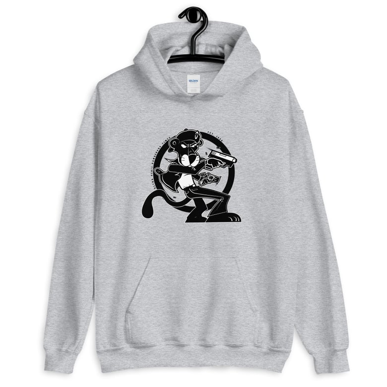Image of Black Panther unisex pullover(grey)