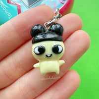 Image 1 of Mametchi - Tamagotchi Polymer Clay Charm