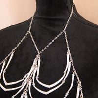 Image 3 of “Camilla” Body chain (silver) 