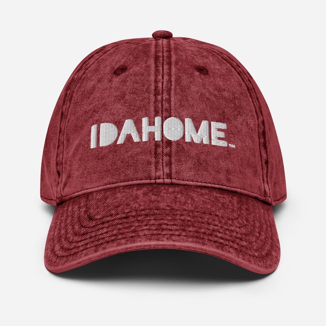 IDAHOME Classic Vintage Cotton Twill Cap