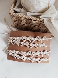 Image 3 of rustic rope bow halo