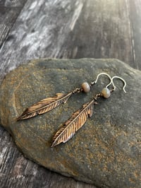 Image 2 of Feather Dangles