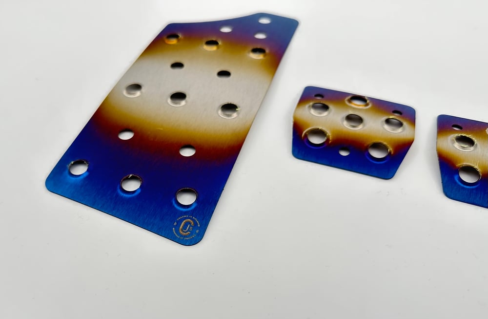 Titanium Pedals For 10th Civic Fk8 / SI (17-21)