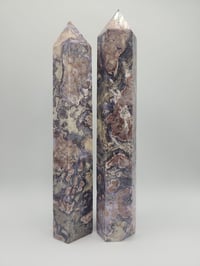 Image 1 of Cherry Flower Agate Crystal 9" Towers - 2 Styles