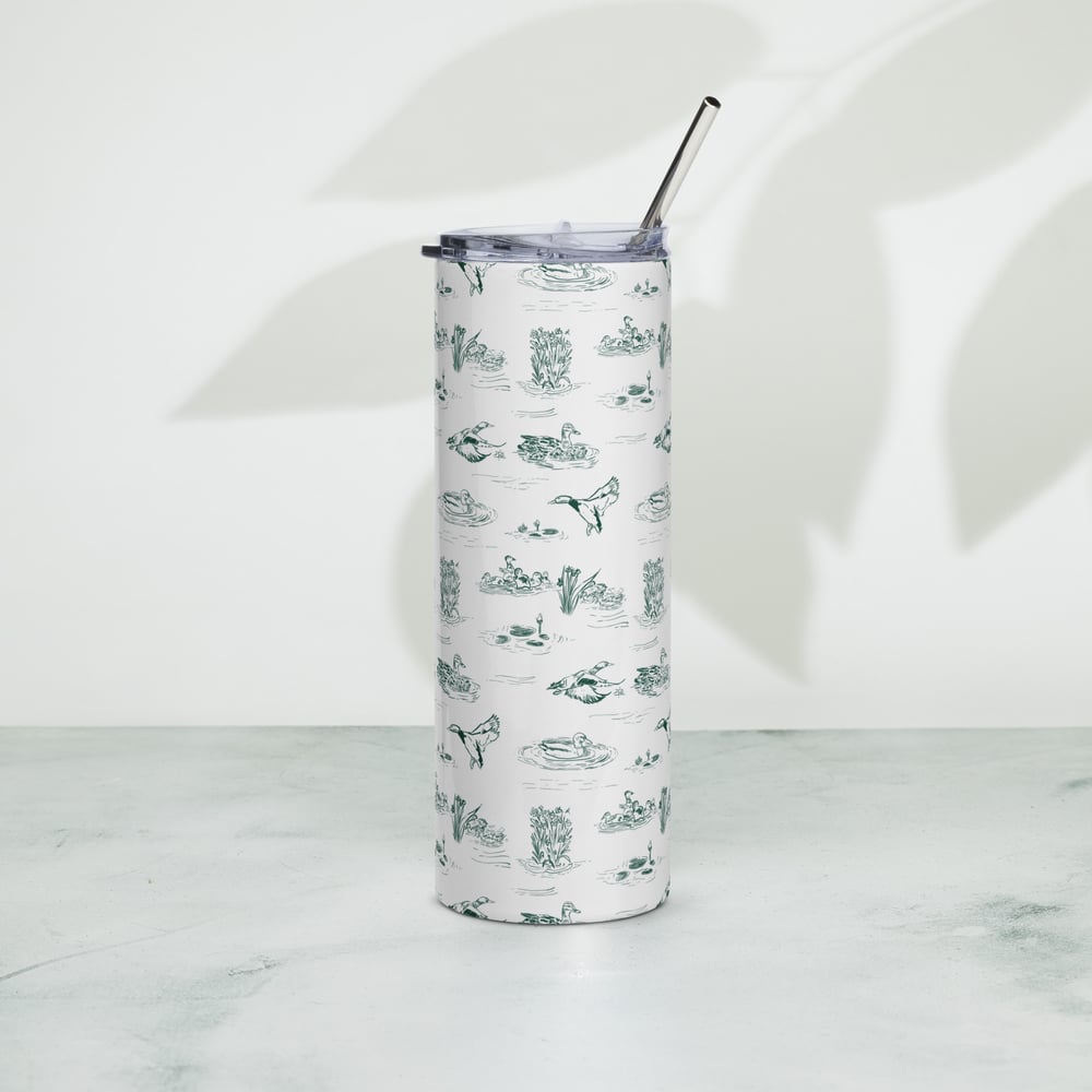 All the Ducks I Give Stainless steel tumbler