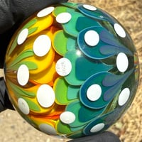 Image 4 of Rainbow UV Dotstack Double Milli Marble