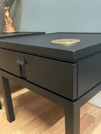 Image 3 of All black bedside / side tables