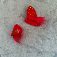Image 4 of Strawberry Pup Ears/Tail