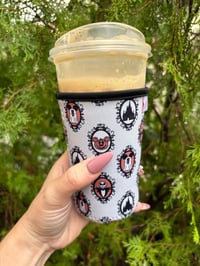 Image 2 of main street spooks cup sleeve