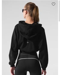 Image 1 of Crop zipper sweaters 