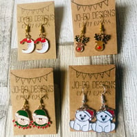 Festive earrings