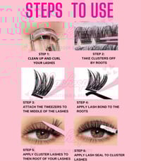Image 4 of ✨cluster lashes ✨