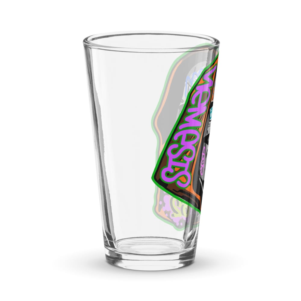 Nemesis variant Shaker pint glass