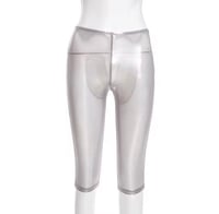 Image 4 of Baddie Metallic Capris(2 colors)