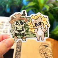 FLOWER POWER | mosskidd ✦ Die-Cut Sticker