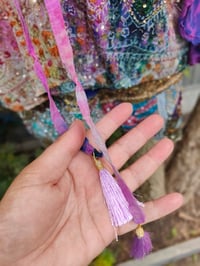 Image 4 of Mykonos sari jewel oversized waistcoat / top 10-18 rainbow