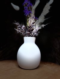 Image 7 of Purple Lust White Vase  c
