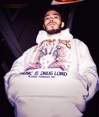 Image 1 of PBW “Music Is Drugs” Hoodie – Limited Edition