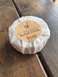 Goat milk solid dish soap - bar only