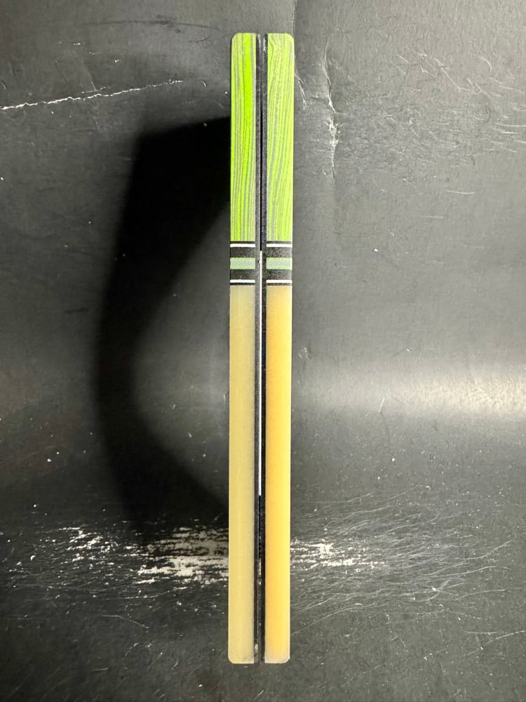 Image of Burl G10 & Paper Micarta Segmented Knife Scales