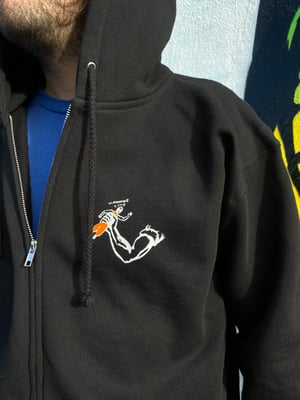Image of Arm and Hammer zip up hoody 