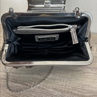 Image 4 of ANNABEL INGALL genuine leather chain strap clutch/purse
