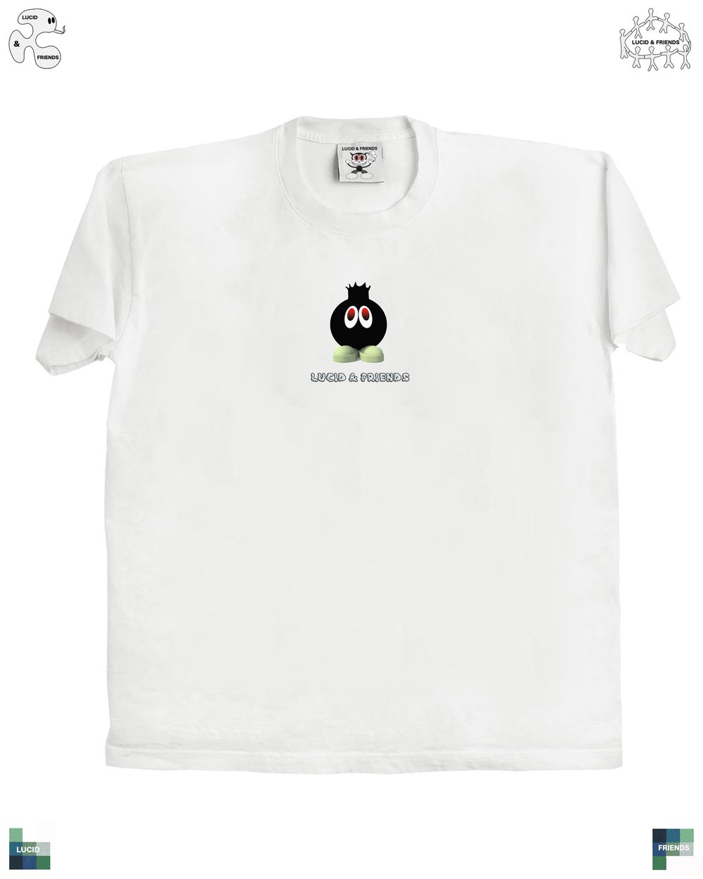 Image of GAS LOTTI #2 TEE (WHITE)