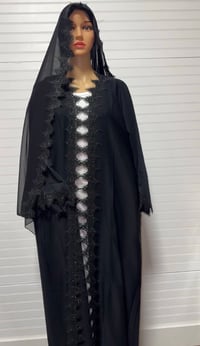 Image 24 of  Lace 2 Piece Abaya 
