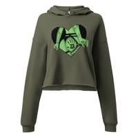 Image 1 of BAD GIRL FRANKIE CROP HOODIE - Luscious x Pissy Crybaby