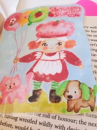 Image 3 of Strawberry shortcake - bookmark  