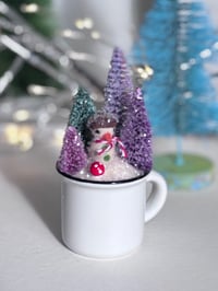 Image 1 of Mini Mug Winter Scene 5