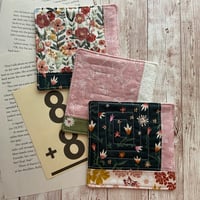 Image 1 of “Garden Party” Scrappy Quilted Coaster