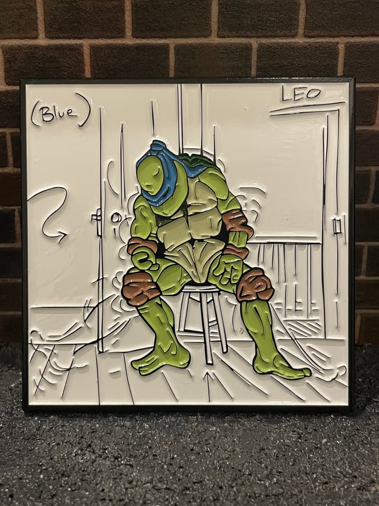 Image of 3" Leo Sketch Pin