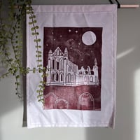 Image 1 of DRACULA / WHITBY ABBEY WALL HANGING