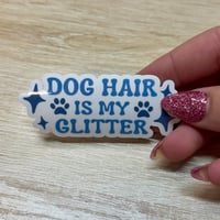 Dog Hair Glitter - Sticker