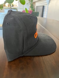 Image 2 of Orange Stitched Rope Cap