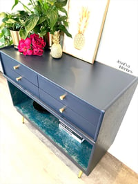 Image 4 of Navy Blue Nathan Cabinet / Compact Sideboard / Drinks Cabinet