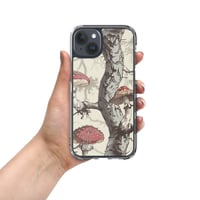 Image 13 of The Shire Inspired Illustrated Tree Trunk/Mushroom Clear Case for iPhone®