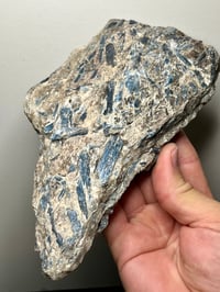 Image 2 of Kyanite in Quartz feldspar schist | Brazil #2686